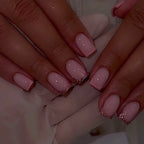 24Pcs  Gradient Color Cat Eye Design Nail Set