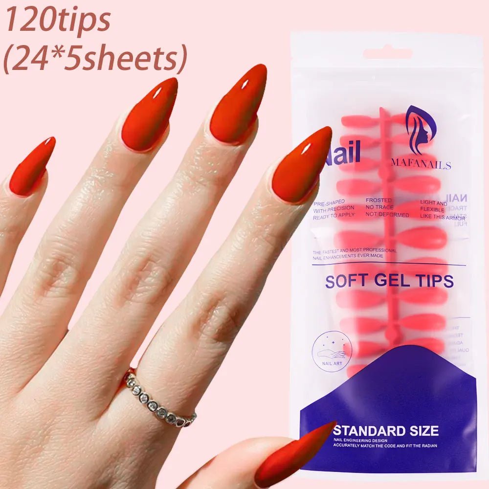 100Pcs Light Pink Press on Nails Short Medium Square Wearable Fake Nails Tips 10 sizes Full Cover False Nails Finger Decoration - Hands of Hope