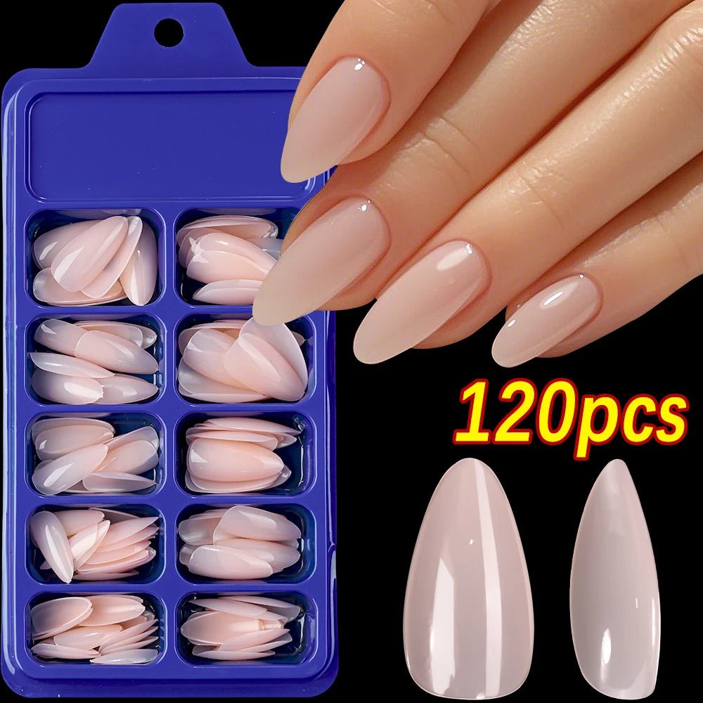 120Pcs Red Short Square Fake Nails Summer Glossy Full Cover Press on Nailtip Acrylic False Fingertip for Women Mother's Day Gift - Hands of Hope