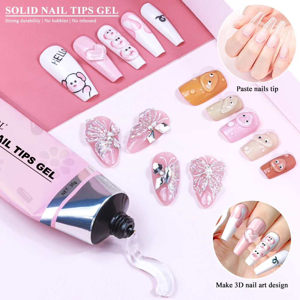 20ml & 30ml Strong Nail Tips Glue Gel