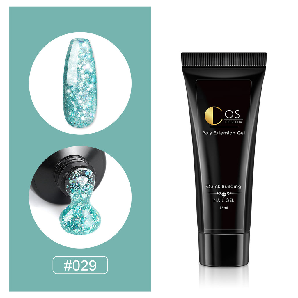 Crystal Poly Gel Nail Colors