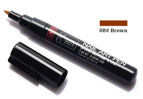 1PC Two-way Gel Polish Art Pen