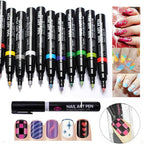 1PC Two-way Gel Polish Art Pen