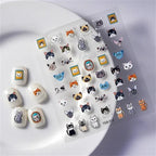 1pcs New 5D Bronzing Punk Heart Moon Nail Art Charms Gothic Star Adhesive Slider Press on Nail Decoration Decals Accessories DIY - Hands of Hope