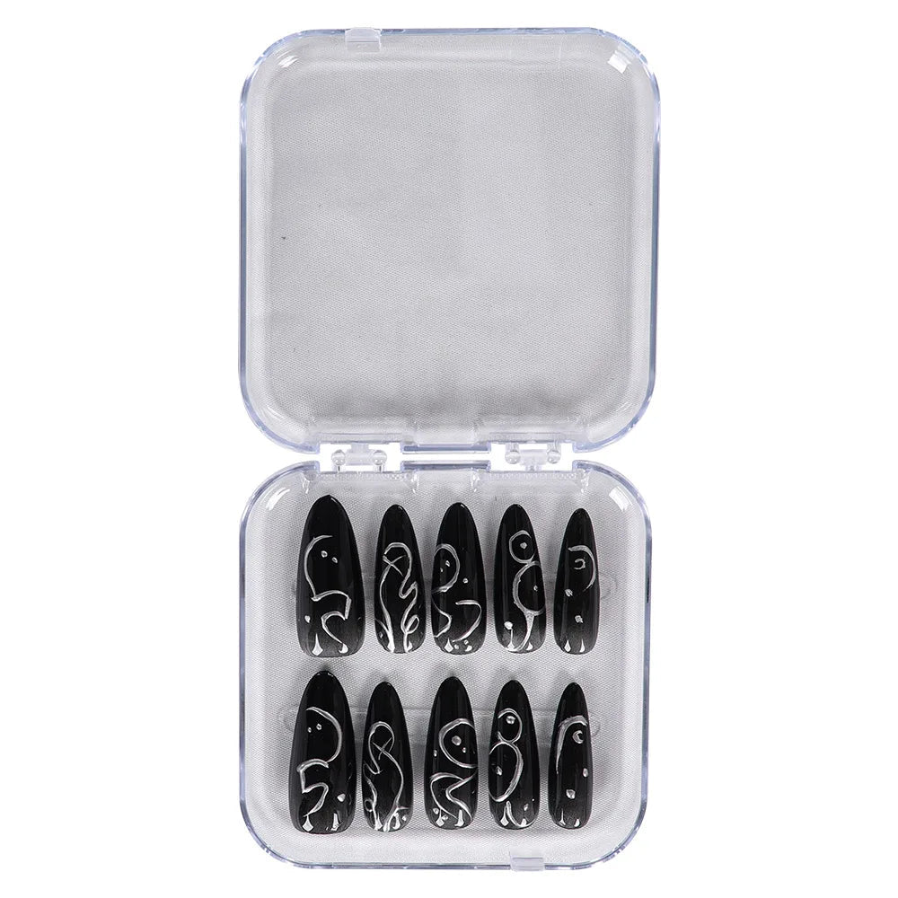 2025 Cartoon Demon Hunter of KPop Cosplay Rumi Nail Set - Hands of Hope
