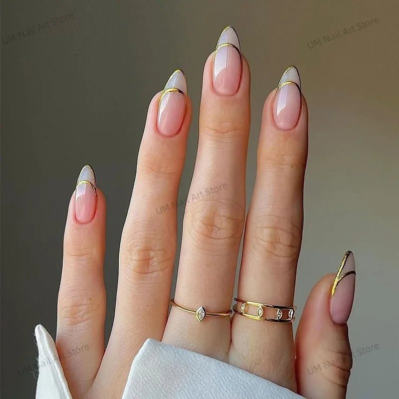 24Pcs Colorful False Nails with Tools Wearable Red Long Coffin Fake Nails Rhinestone Design Ballet Full Cover Press on Nails Tip - Hands of Hope