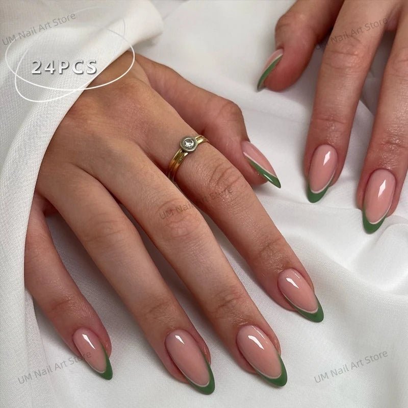 24Pcs Colorful False Nails with Tools Wearable Red Long Coffin Fake Nails Rhinestone Design Ballet Full Cover Press on Nails Tip - Hands of Hope