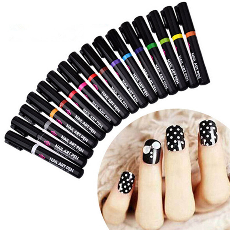 1PC Two-way Gel Polish Art Pen