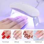 PORTABLE 6W White LED Lamp with Micro USB Cable