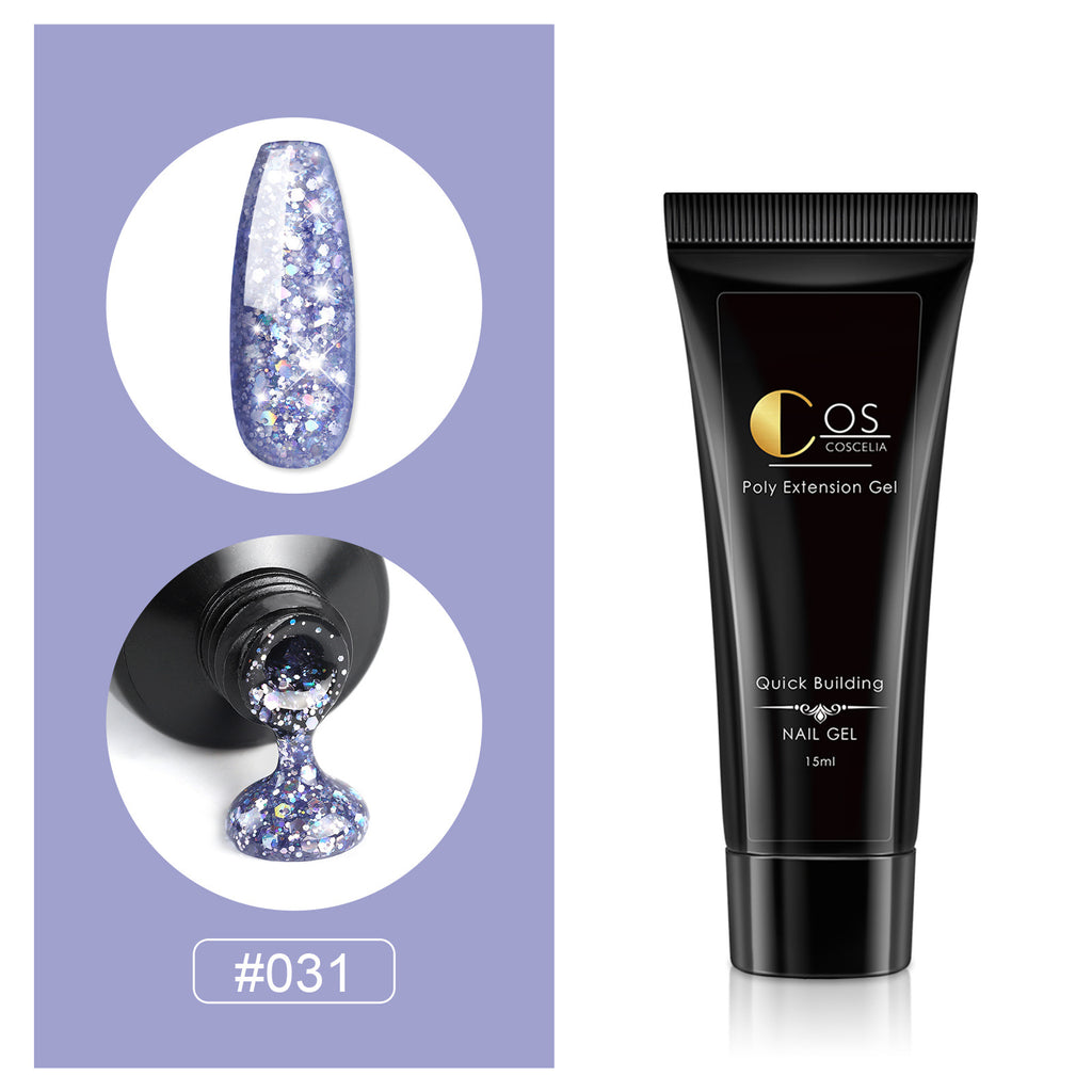 Crystal Poly Gel Nail Colors