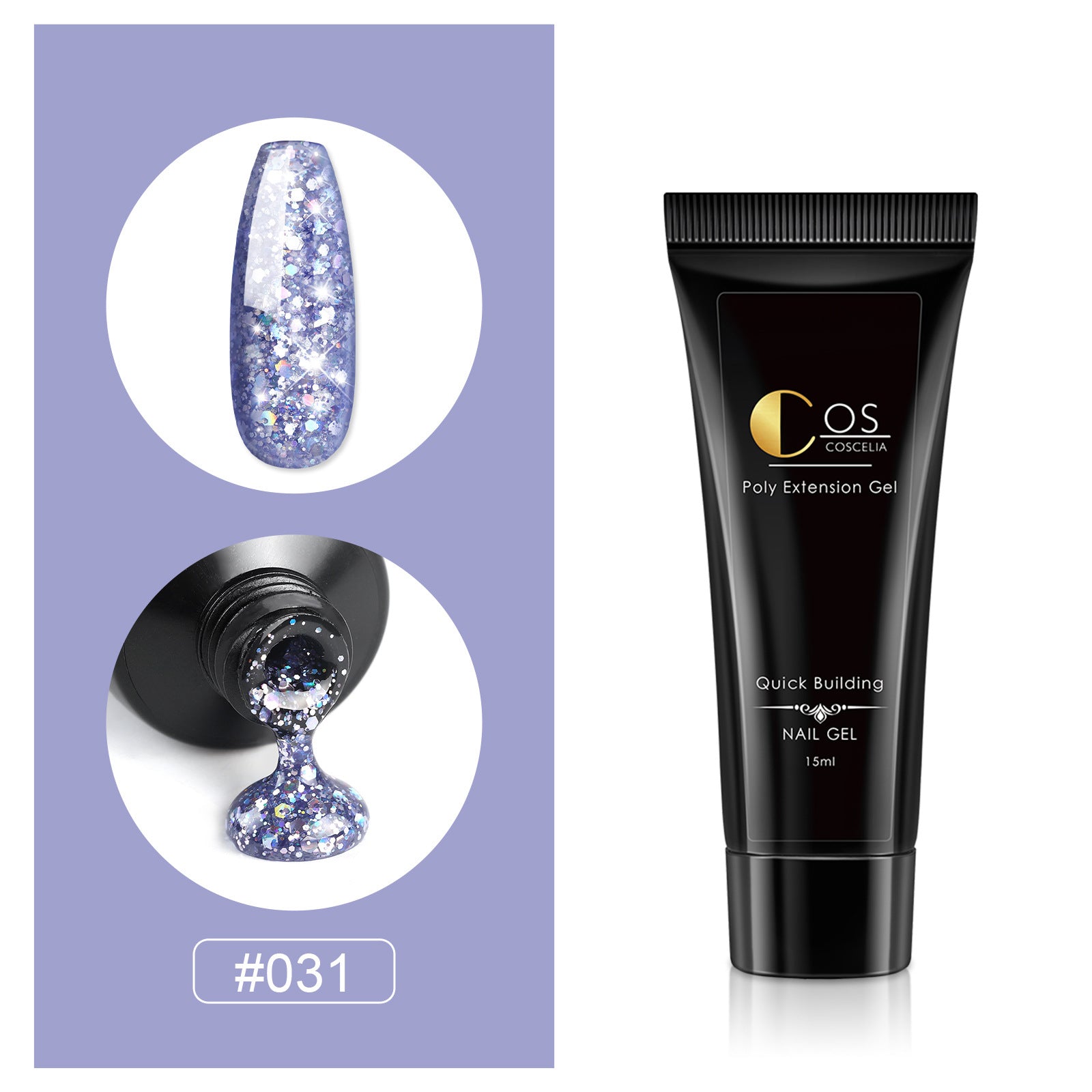 Crystal Poly Gel Nail Colors