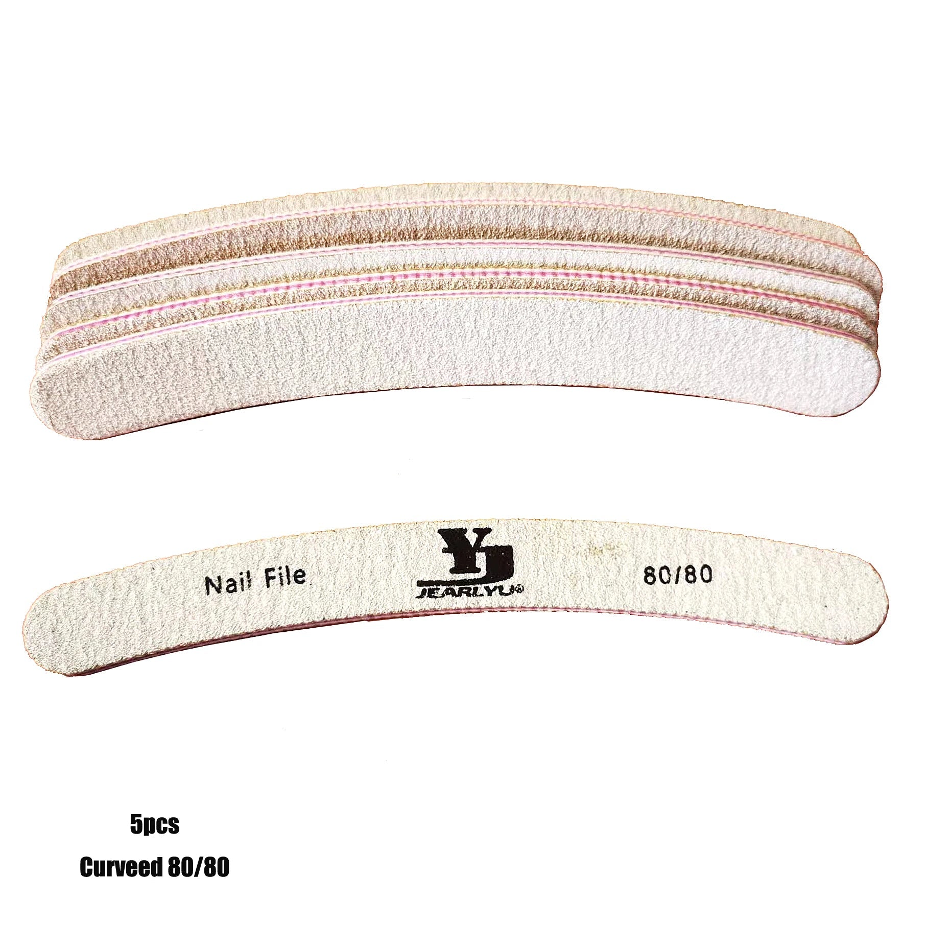 5/25Pcs/Lot Nail File Mix Color 80/100/150/180/240 Grit Professional Sandpaper Cuticle Remover Buffer Files Manicure Tool Set - Hands of Hope