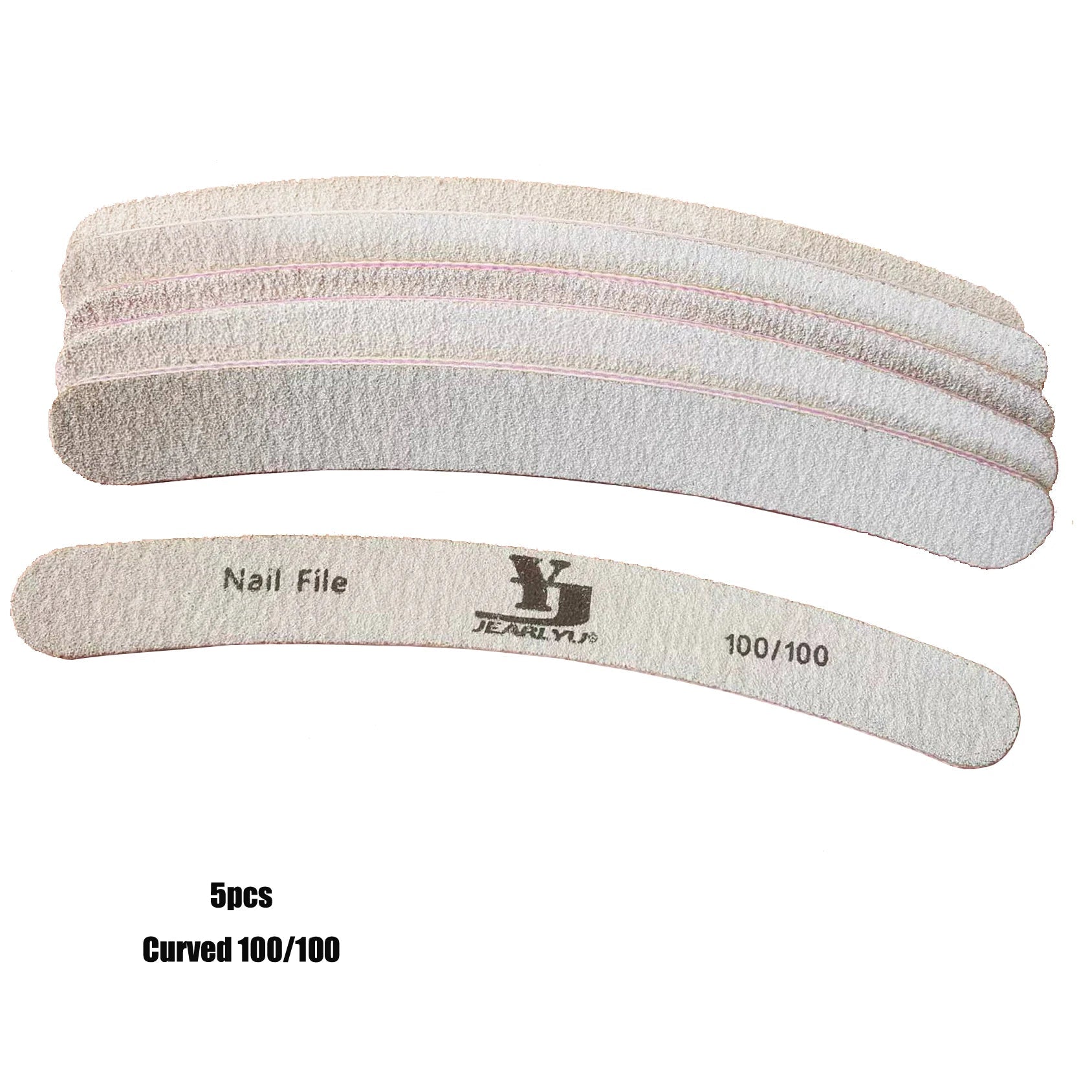 5/25Pcs/Lot Nail File Mix Color 80/100/150/180/240 Grit Professional Sandpaper Cuticle Remover Buffer Files Manicure Tool Set - Hands of Hope