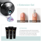Crystal Poly Gel Nail Colors