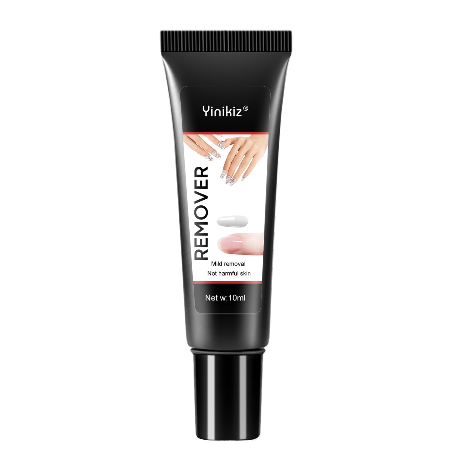 Transparent nail glue