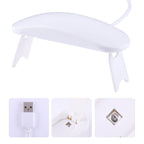 PORTABLE 6W White LED Lamp with Micro USB Cable