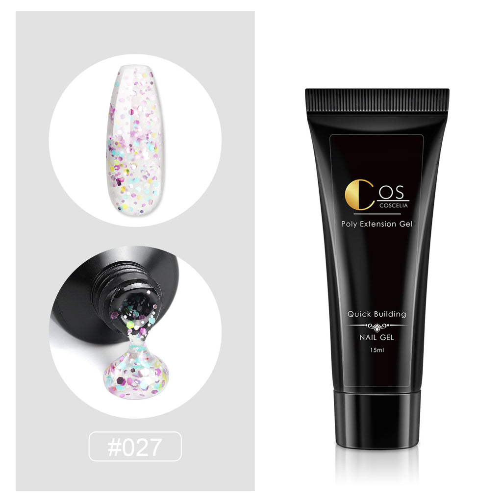 Crystal Poly Gel Nail Colors