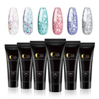Crystal Poly Gel Nail Colors