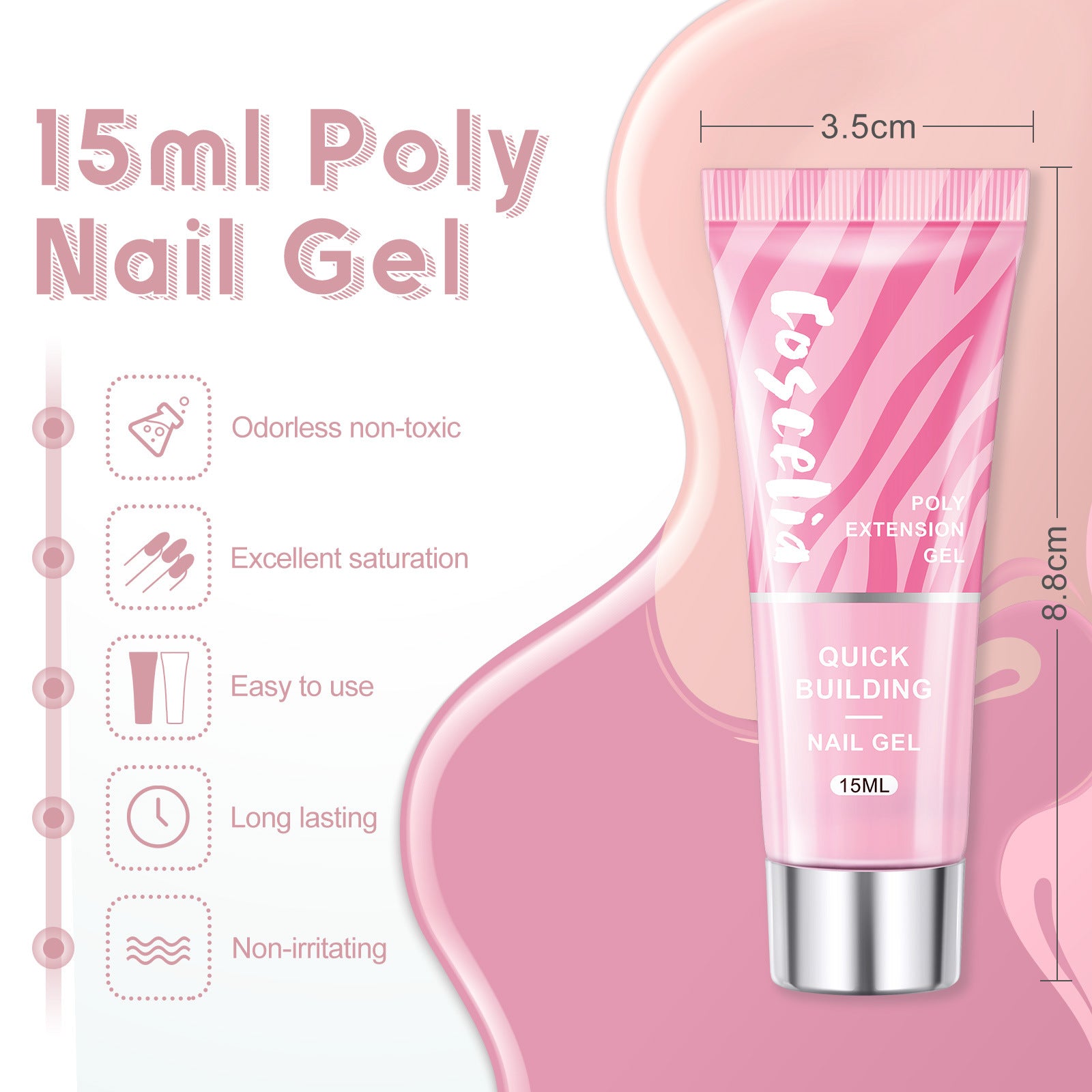 New Poly Gel Nail Colors