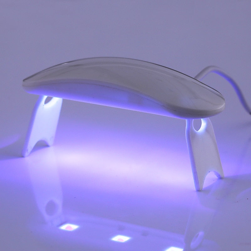 PORTABLE 6W White LED Lamp with Micro USB Cable