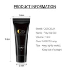 Crystal Poly Gel Nail Colors