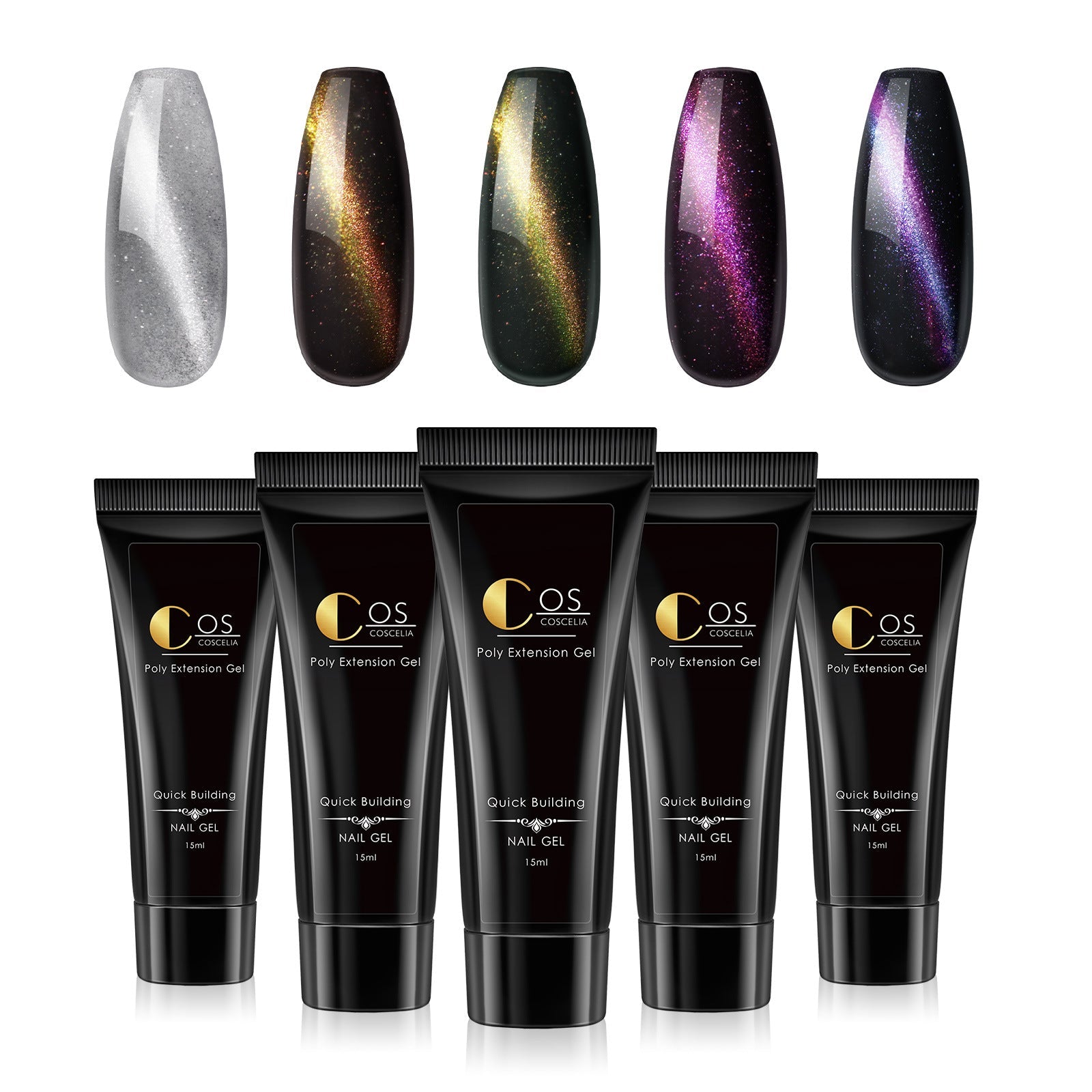 Cat Eye Poly Gel Colors 1pc - Hands of Hope