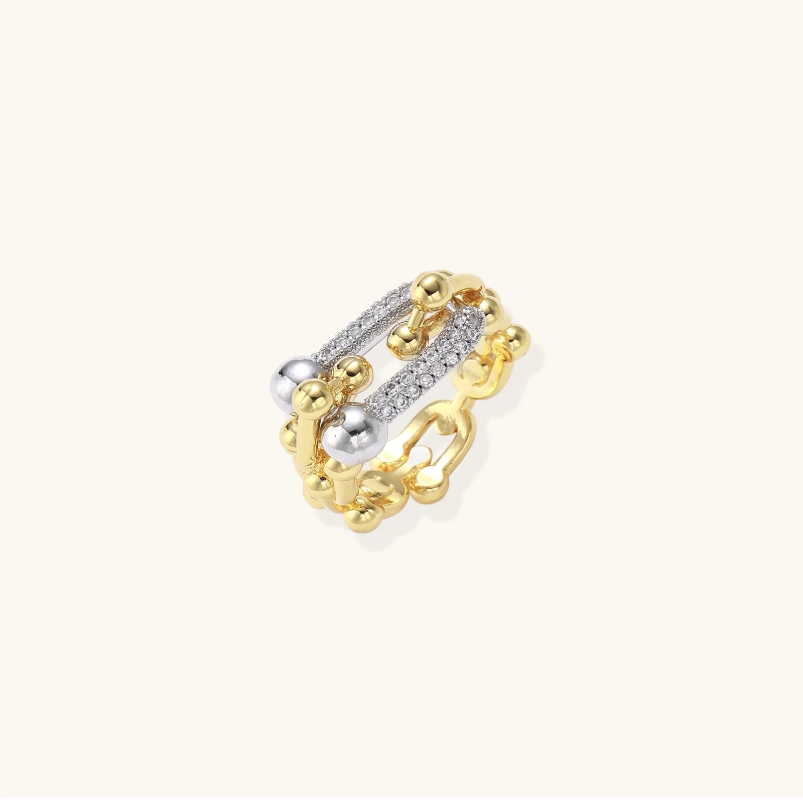 Chain Link Power Ring - Kingdom Charities Gift Shop