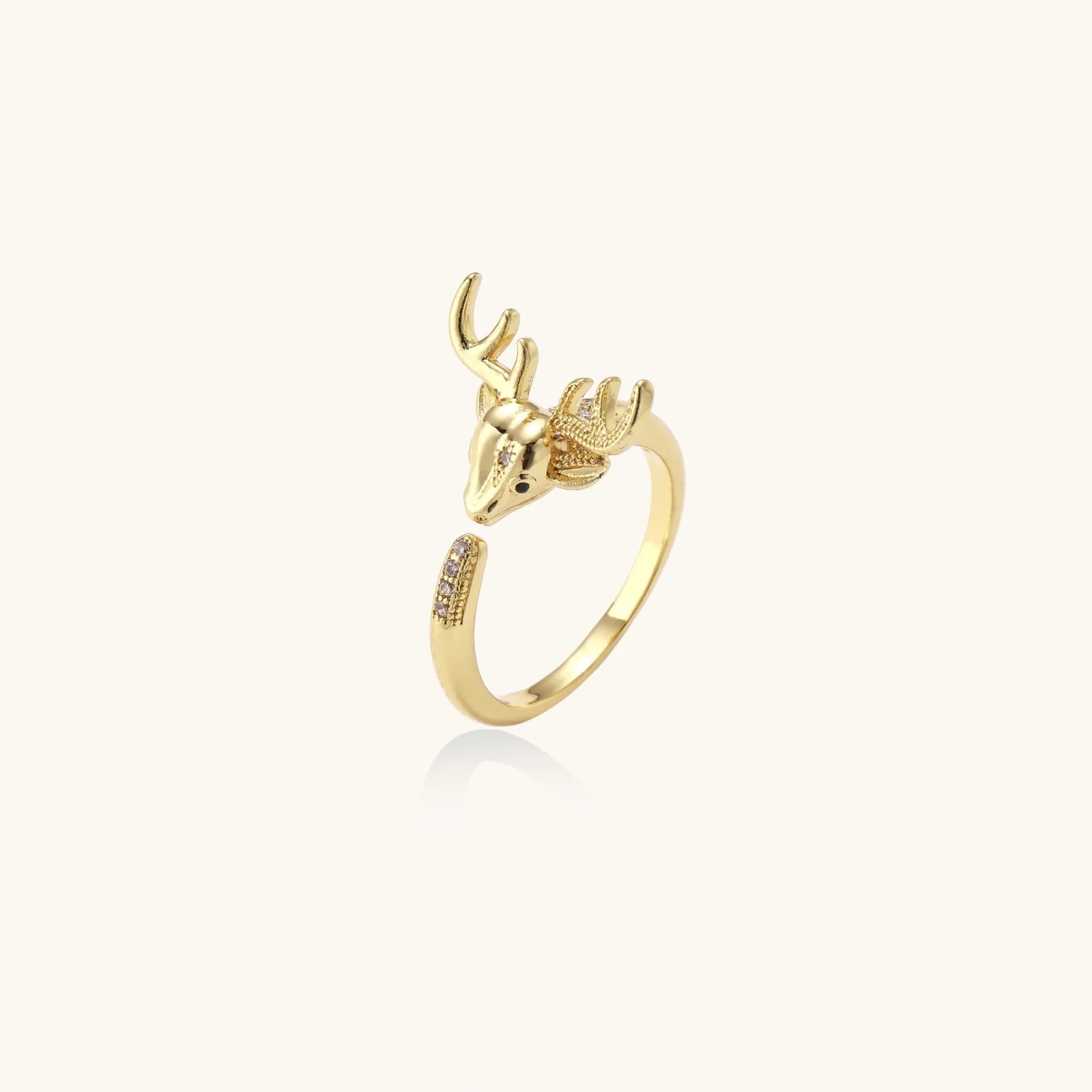Enchanted Forest Deer Ring - Kingdom Charities Gift Shop