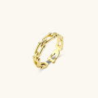 Golden Hour Chain Ring Set - Kingdom Charities Gift Shop