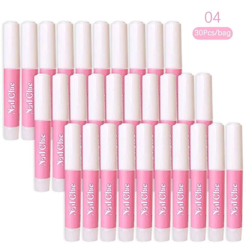 Super Strong Nail Glue Set For False Nail Tips Acrylic Nails Press On Fake Nails Art Decoration Long Lasting Adhesion Gel - Hands of Hope