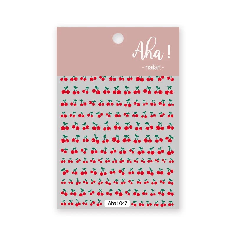 White Bloom Translucent Hollow Butterfly Heart Nail Sticker Press on Nails Decals Hollow Heart Star Moon Shape Sticker Sliders - Hands of Hope