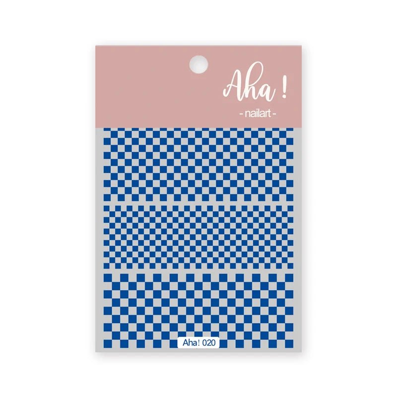 White Bloom Translucent Hollow Butterfly Heart Nail Sticker Press on Nails Decals Hollow Heart Star Moon Shape Sticker Sliders - Hands of Hope